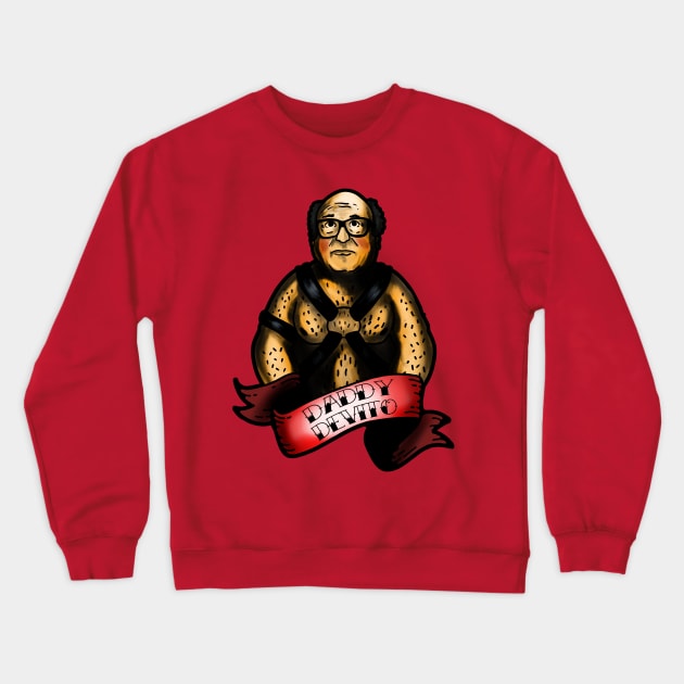 Danny DeVito Crewneck Sweatshirt by Harley Warren